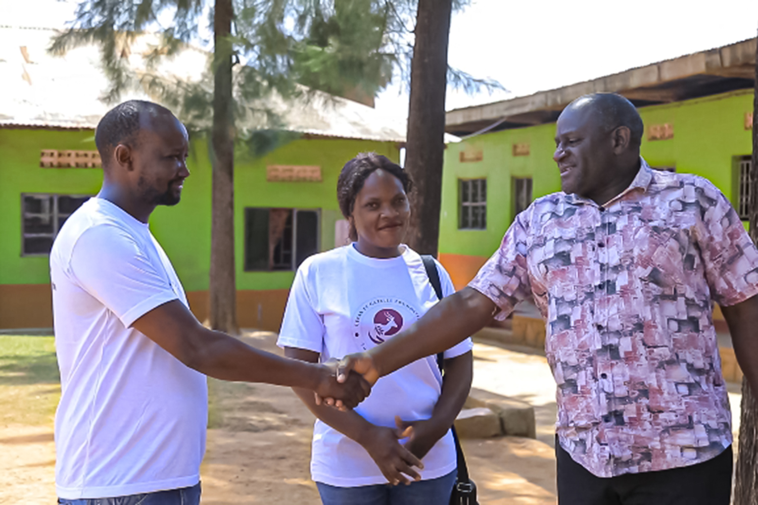 Our team in Uganda
